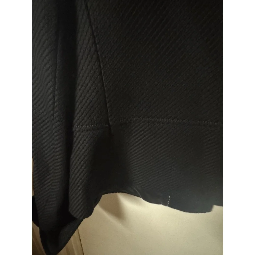 Talbots‎ Black Textured Collarless Blazer Women's Size 10